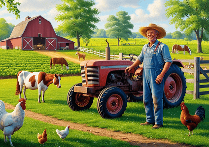 Mixed Crop and Livestock Farmer